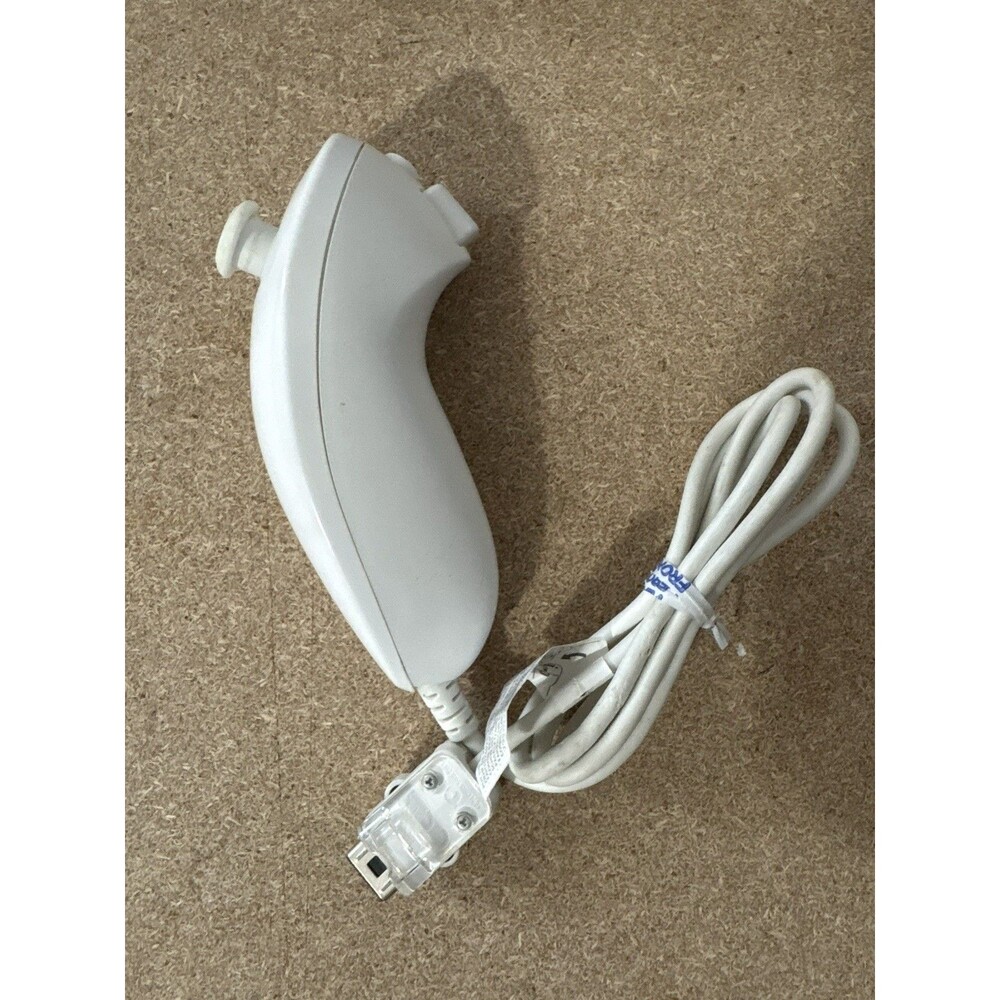 Original Nintendo Wii Nunchuck RVL-004 White Controller OEM